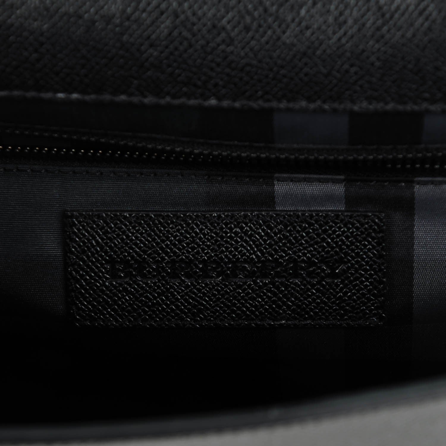 Burberry London Calfskin Cannock Briefcase Black 6 of 7