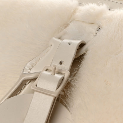 Louis Vuitton Mink Keepall Bandouliere 50 Vison White 10 of 14