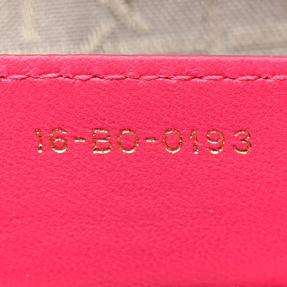 Christian Dior Lambskin Cannage Large Lady Dior Fuchsia 7 of 17