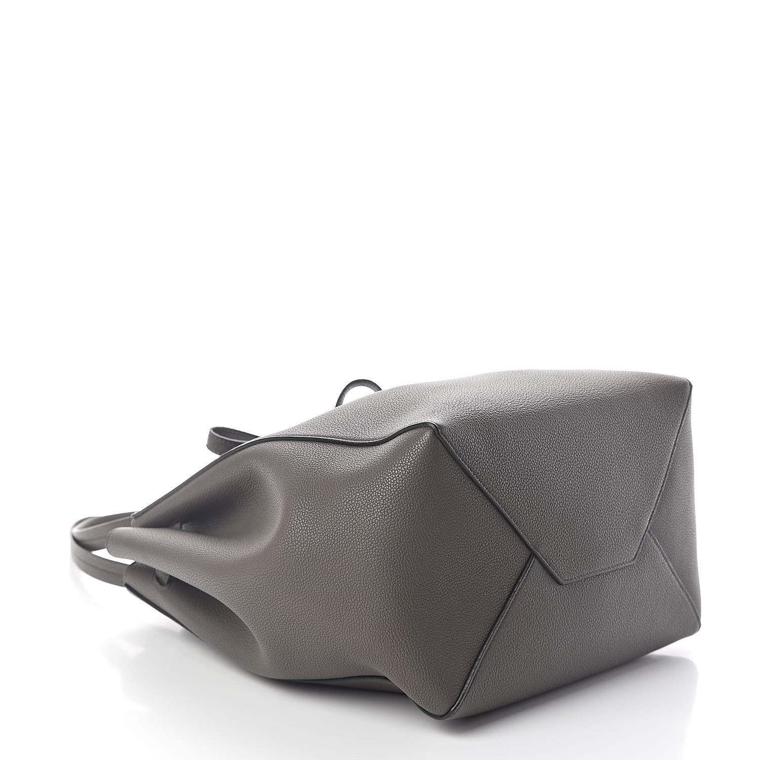 Celine Soft Grained Calfskin Small Belt Cabas Phantom Taupe 4 of 9
