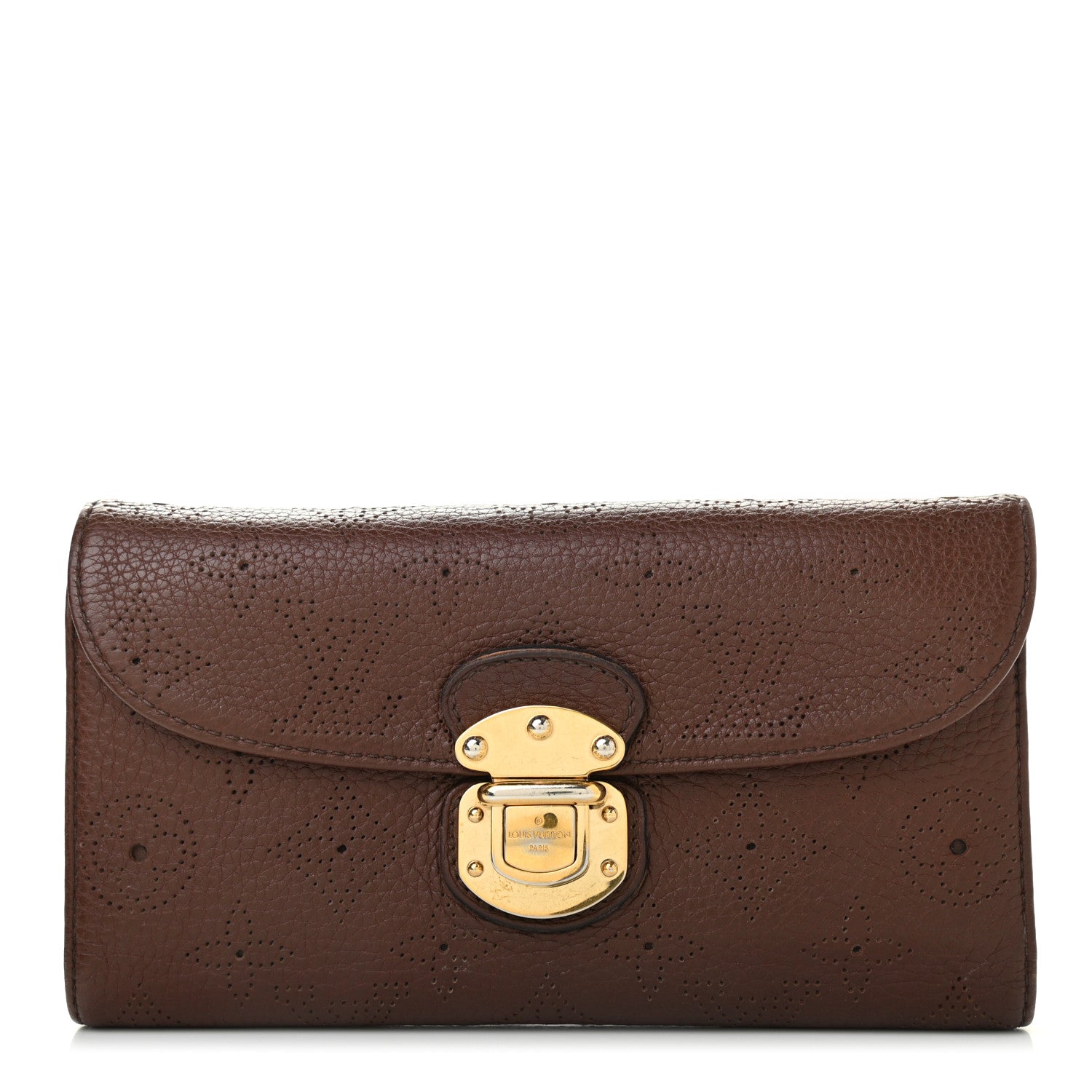 Louis Vuitton Mahina Amelia Wallet Acajou 1 of 14