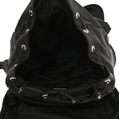 Prada Tessuto Nylon Montagna Double Buckle Backpack Black 4 of 8