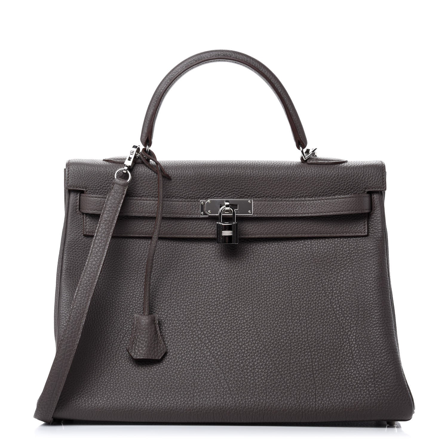 Hermes Togo Kelly Retourne 35 Etain 1 of 12