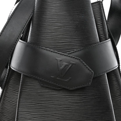 Louis Vuitton Epi Sac D'Epaule Black 7 of 11
