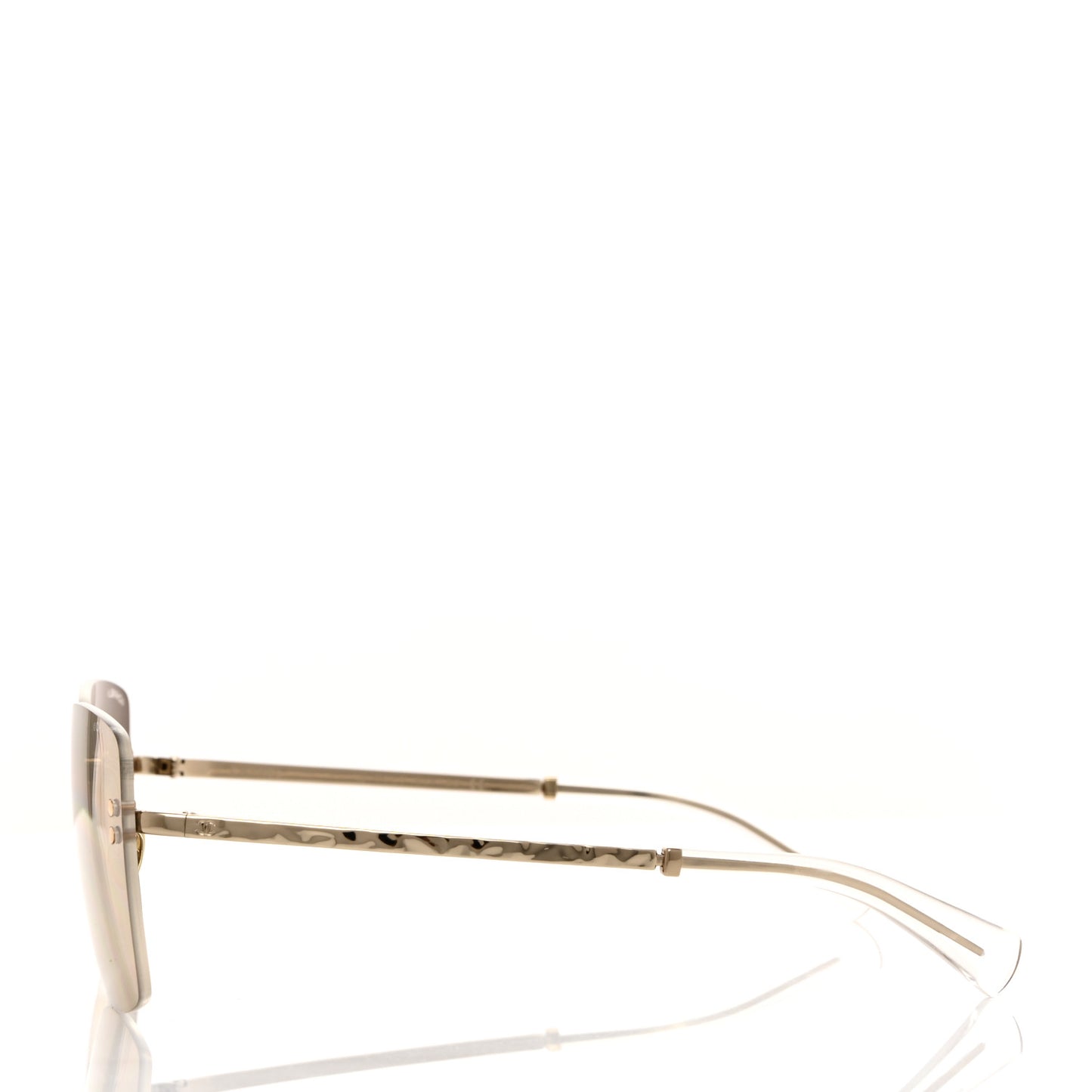 Metal Square Sunglasses 71309 Gold