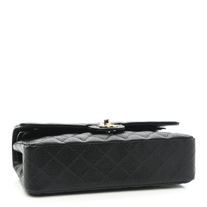 Chanel Caviar Quilted Medium Double Flap Black 4 of 9
