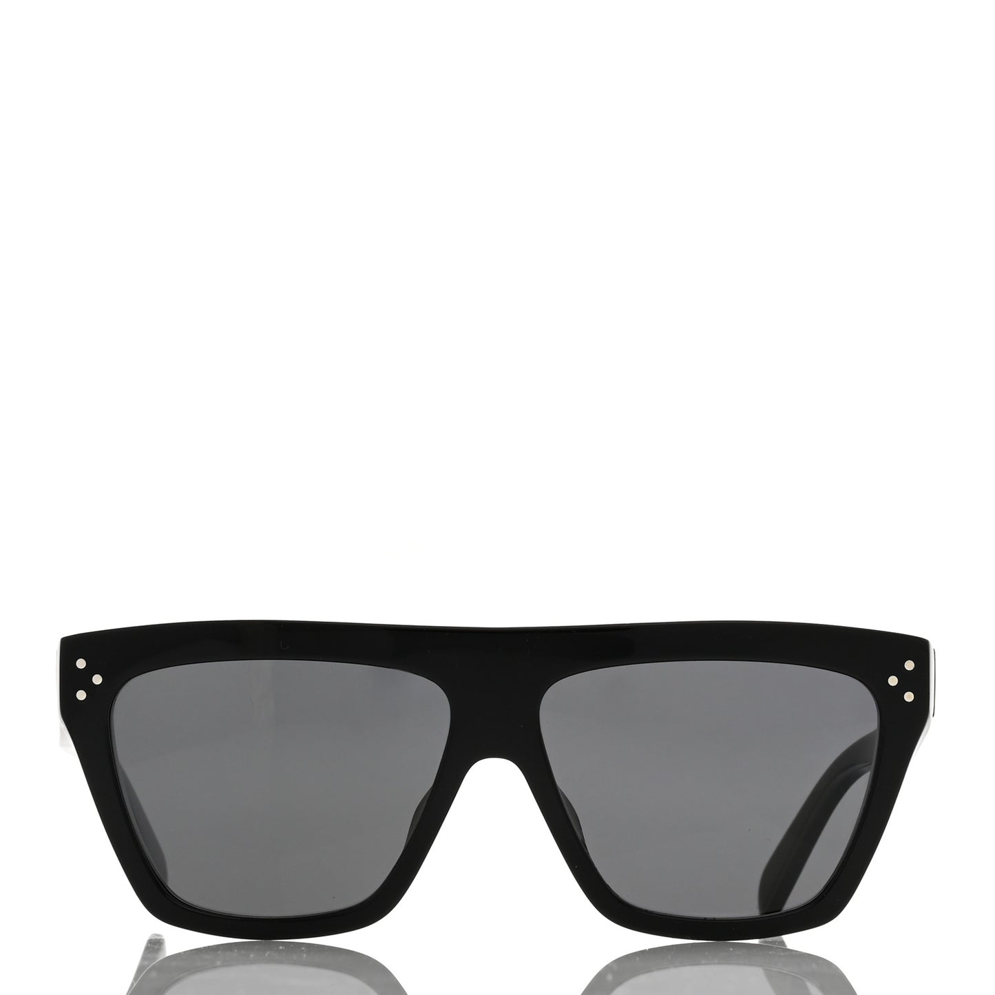 Acetate Square Sunglasses CL40256I Black