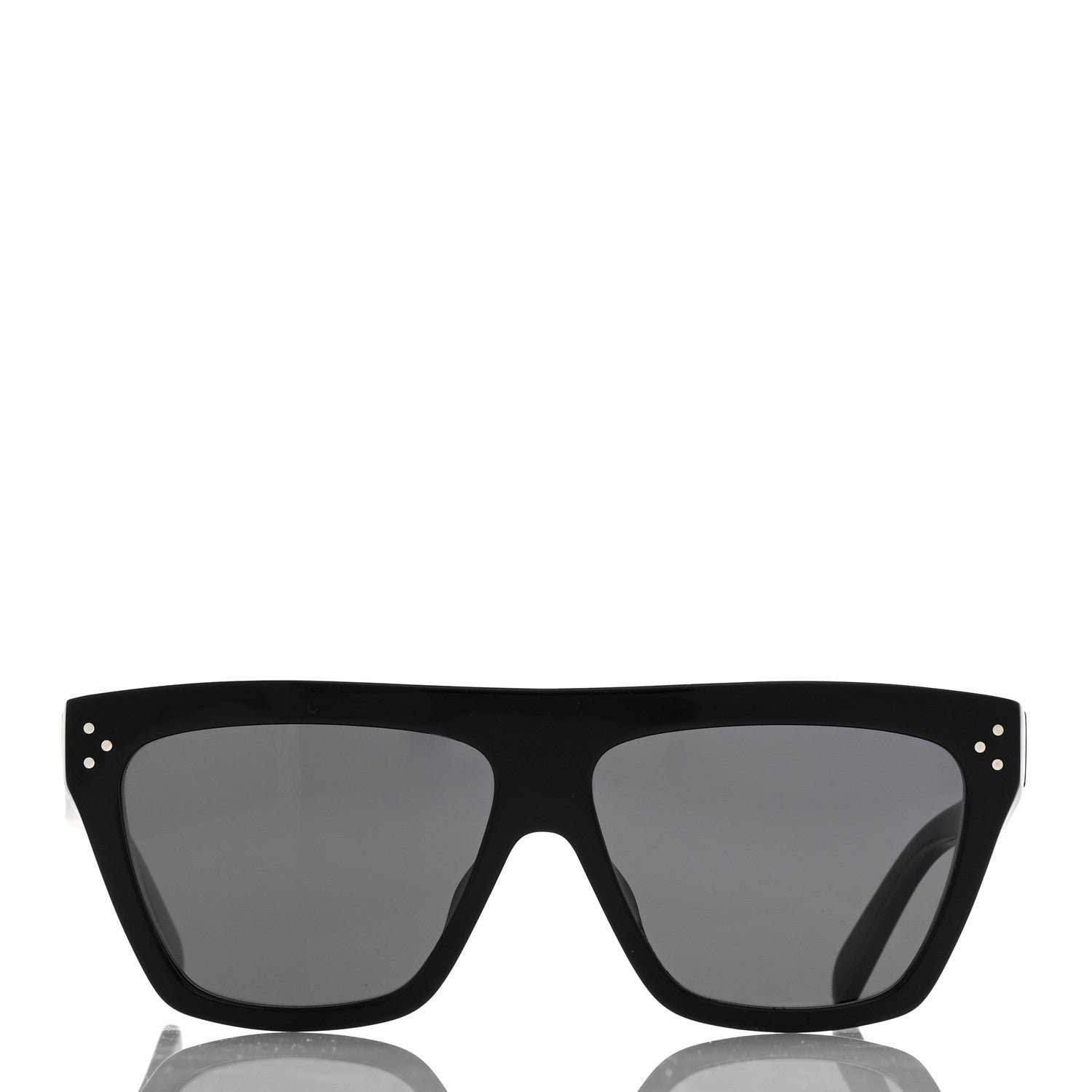 Celine Acetate Square Sunglasses CL40256I Black 2 of 9