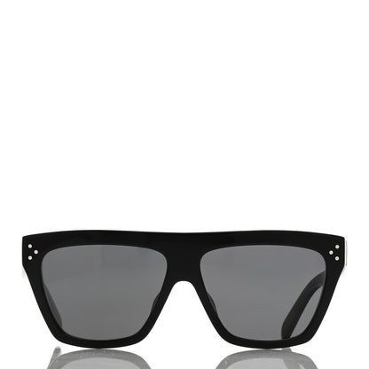 Celine Acetate Square Sunglasses CL40256I Black 2 of 9