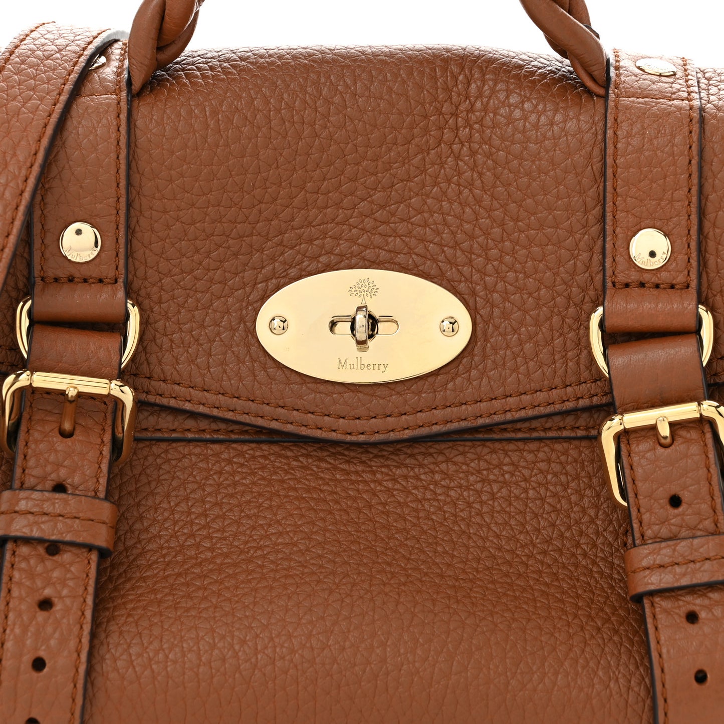Heavy Grain Mini Alexa Chestnut