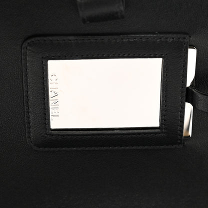 Chanel Caviar Quilted Large CC Filigree Vanity Case Black 11 of 12