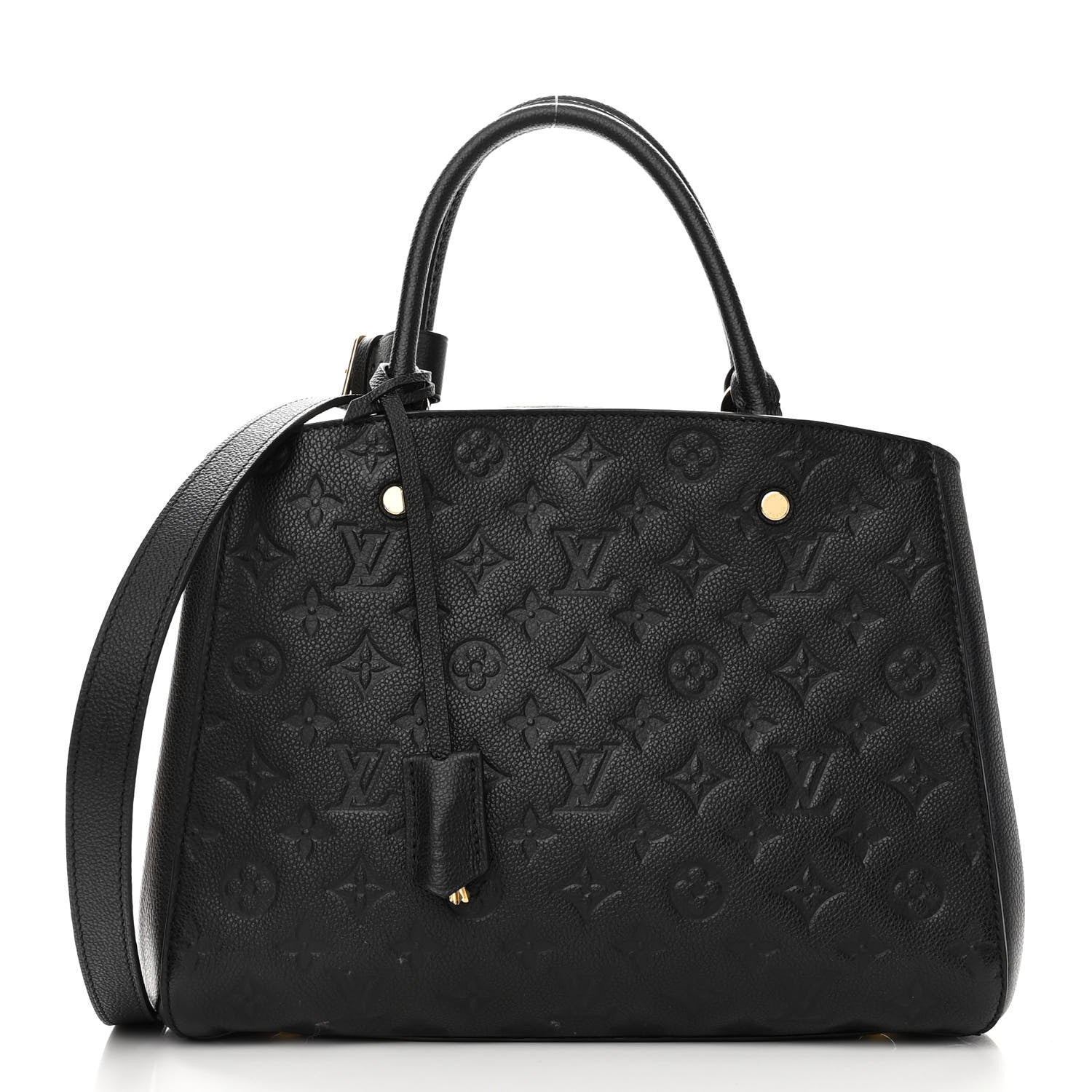 Louis Vuitton Empreinte Montaigne MM Black 1 of 10