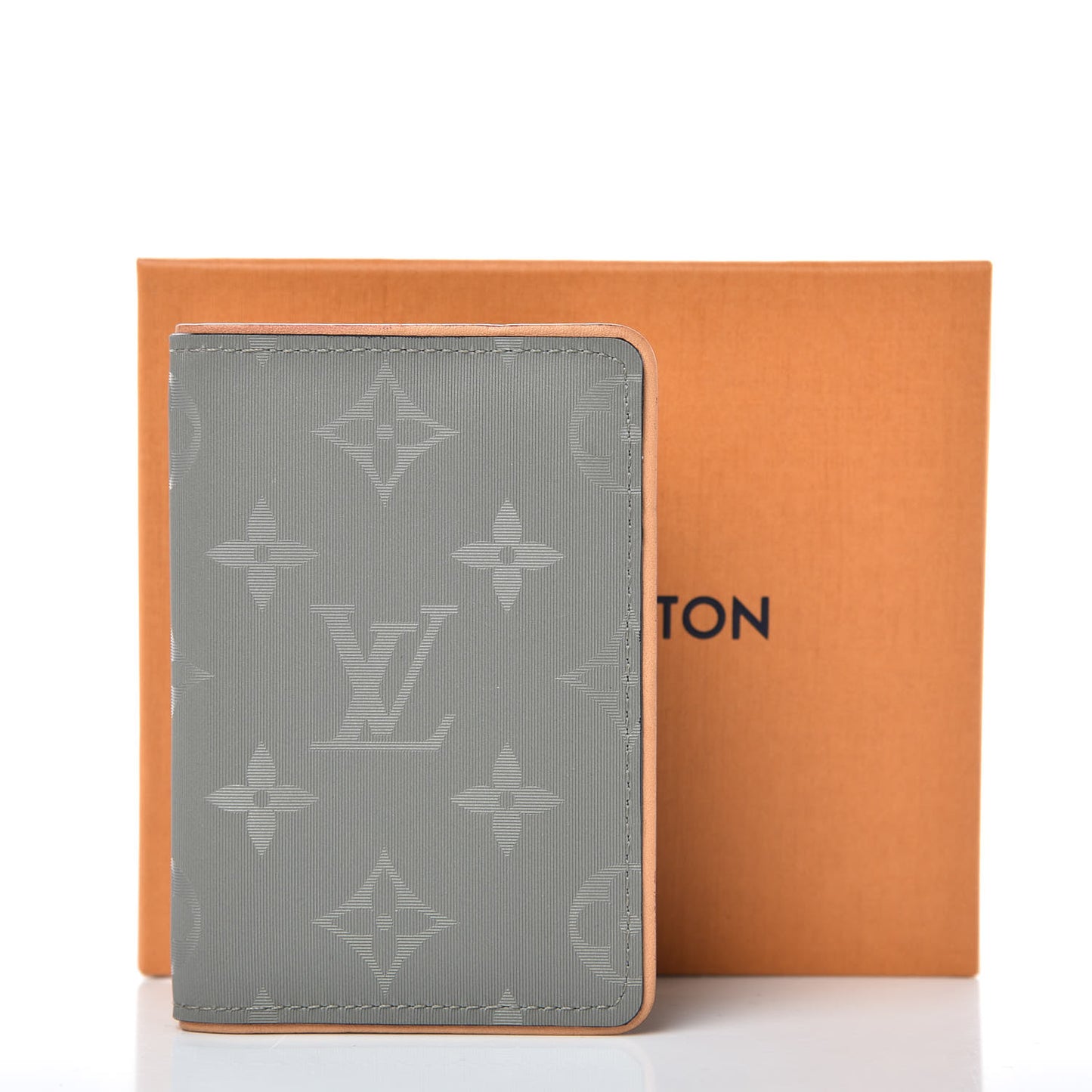 Monogram Titanium Pocket Organizer