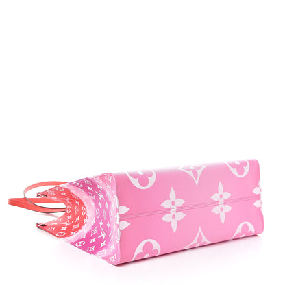 Louis Vuitton Monogram Escale Onthego GM Rouge 4 of 9