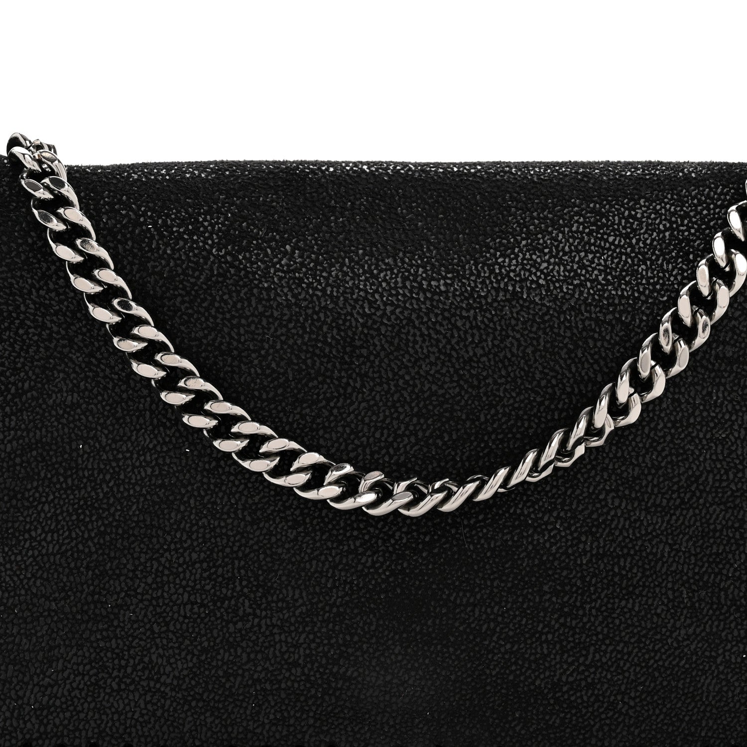 Stella McCartney Shaggy Deer Falabella Crossbody Bag Black 8 of 11