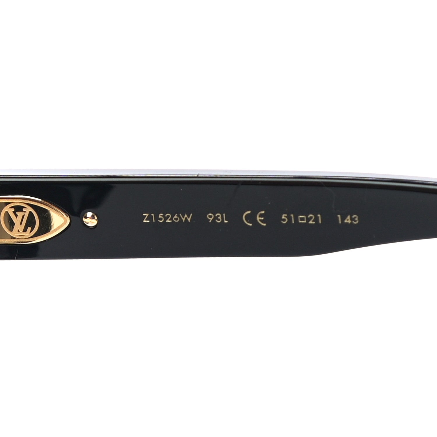 Louis Vuitton Acetate My Monogram Square Sunglasses Z1526W Black 5 of 7