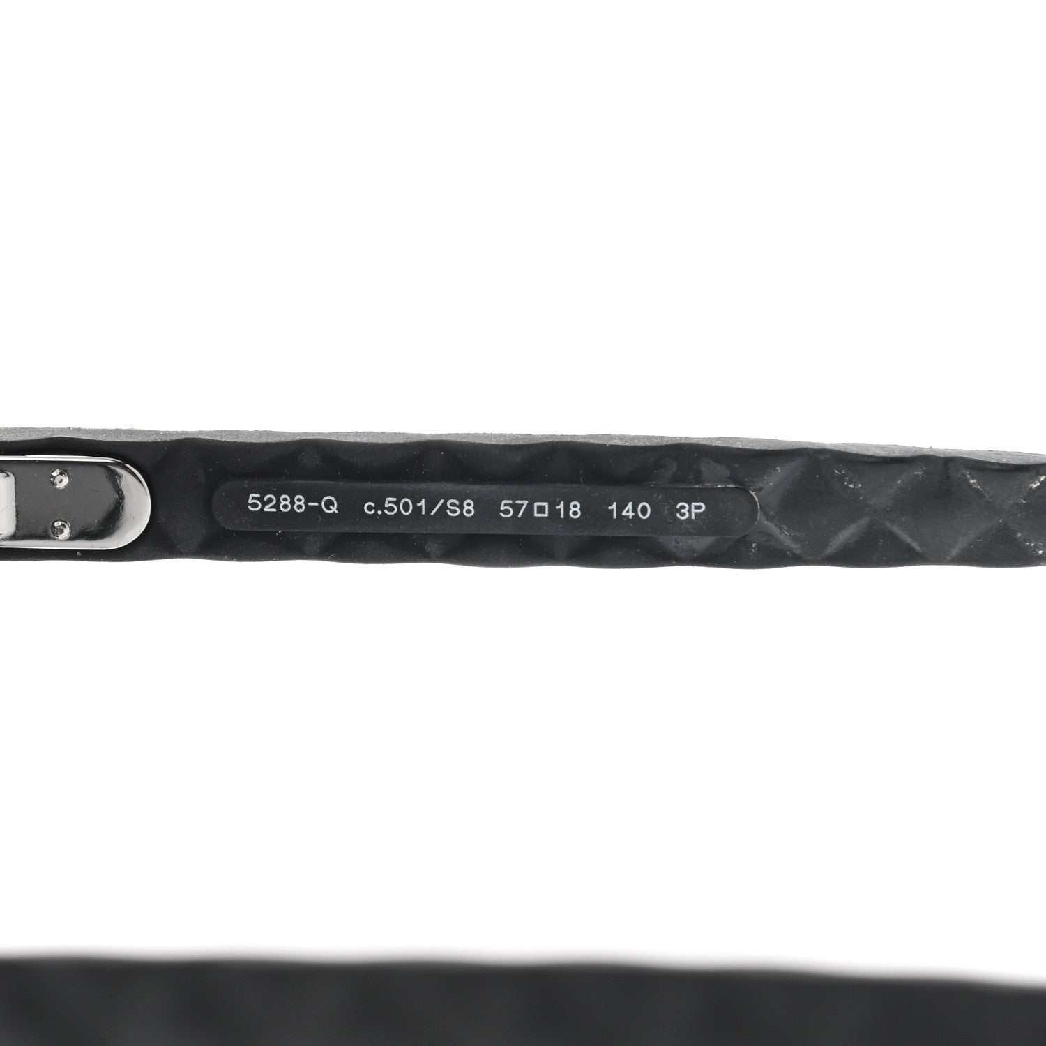 Chanel Acetate Quilted Polarized Butterfly CC Sunglasses 5288-Q Black 6 of 8