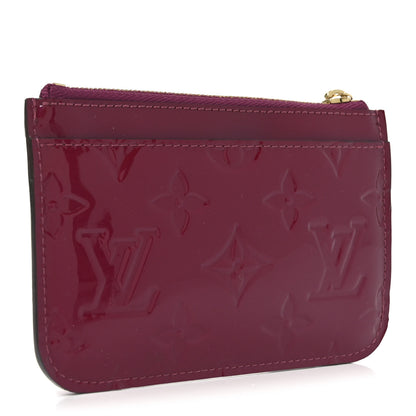 Louis Vuitton Vernis Key Pouch Magenta 4 of 12