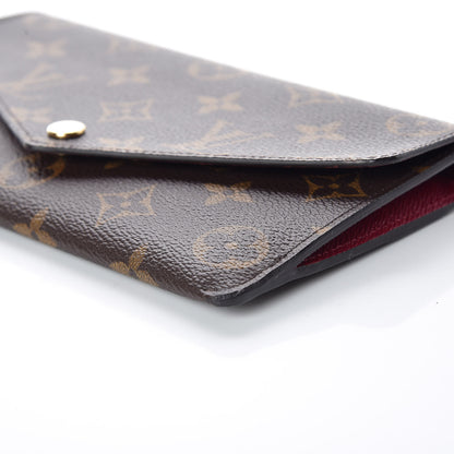 Louis Vuitton Monogram Jeanne Wallet Fuchsia 7 of 9