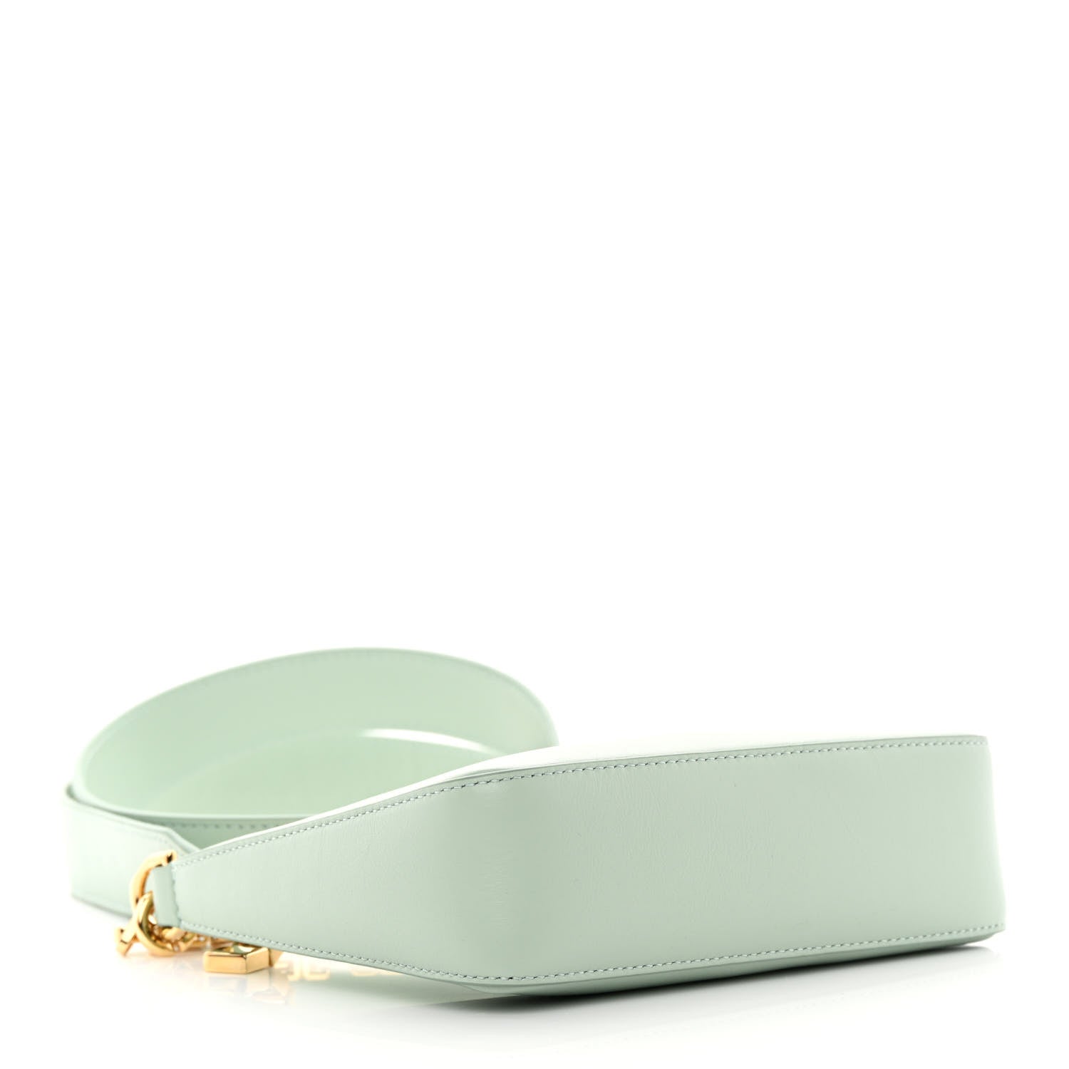 Givenchy Smooth Calfskin Mini Moon Cut Out Shoulder Bag Celadon 4 of 11