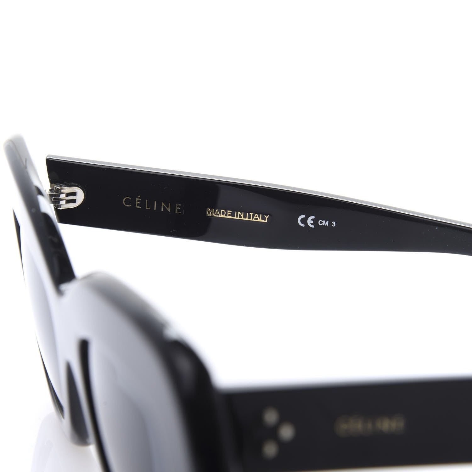 Celine Diane Sunglasses CL 41432/S Black 6 of 9