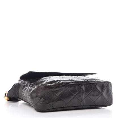 Chanel Lambskin Quilted Tassel Camera Case Black 4 of 10