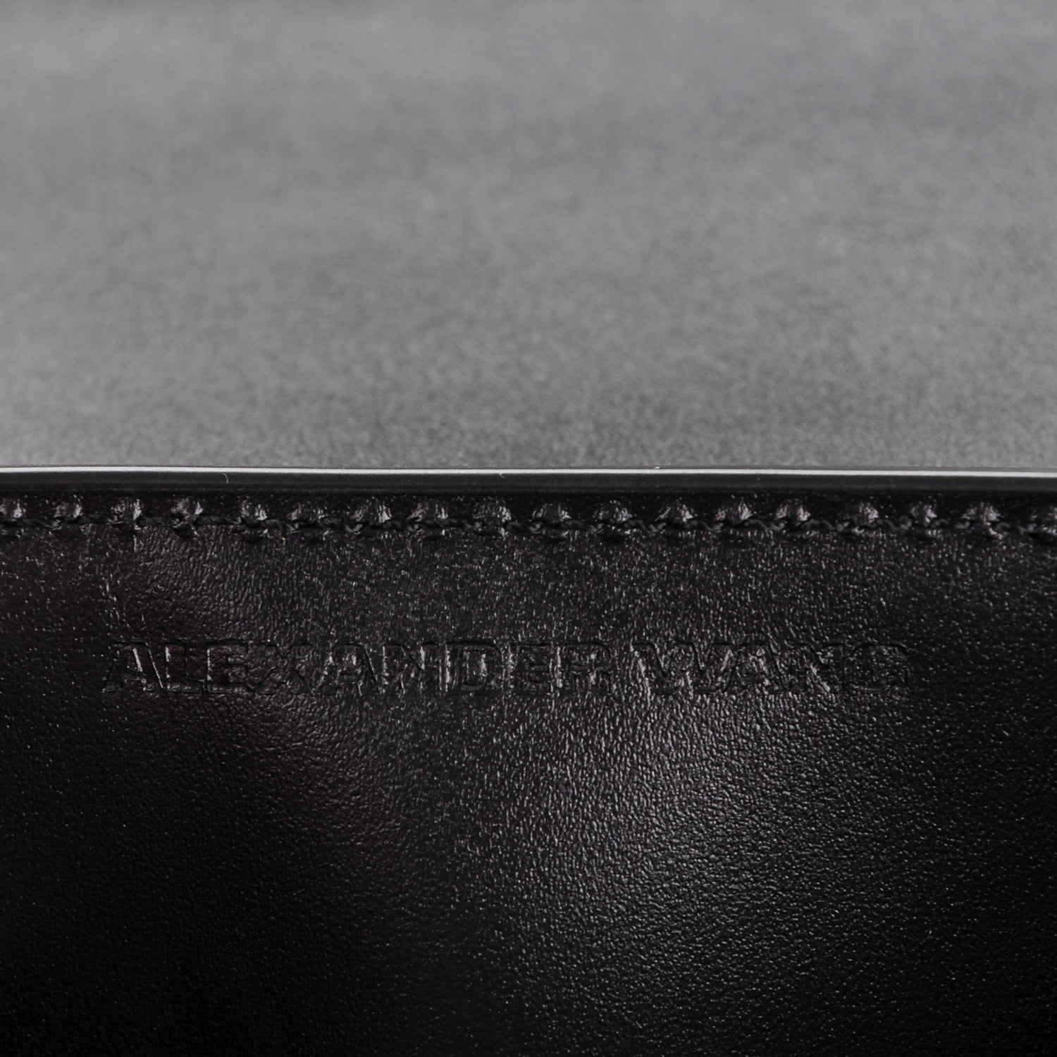 Alexander Wang Calfskin Quilted Prisma Envelope Crossbody Black 6 of 6