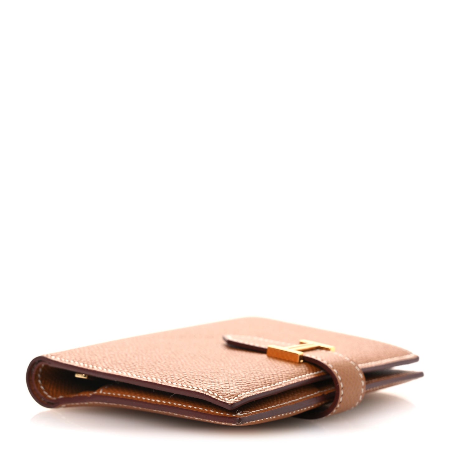 Epsom Bearn Compact Wallet Gold