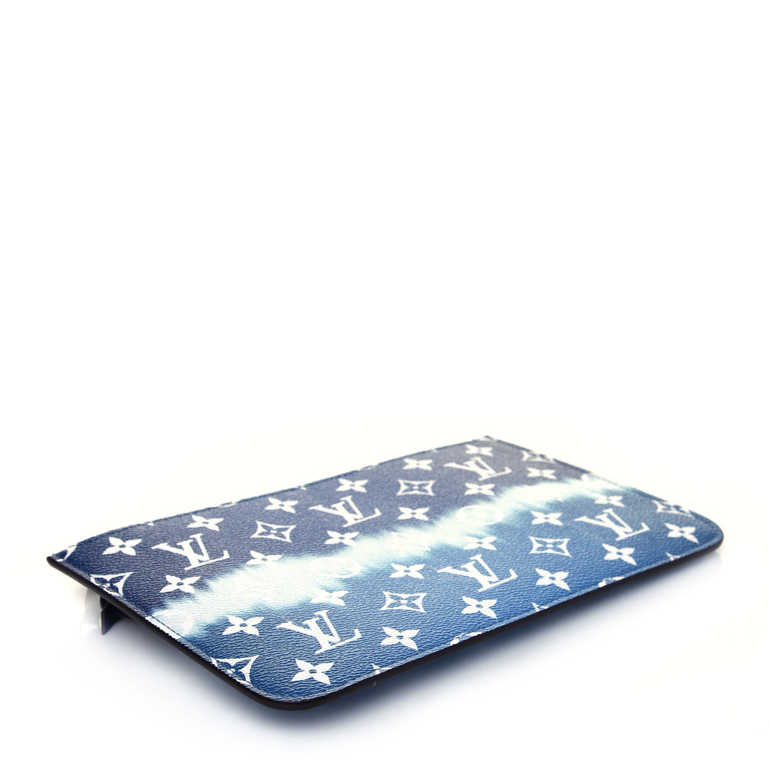 Louis Vuitton Monogram Escale Neverfull MM GM Pochette Blue 4 of 11