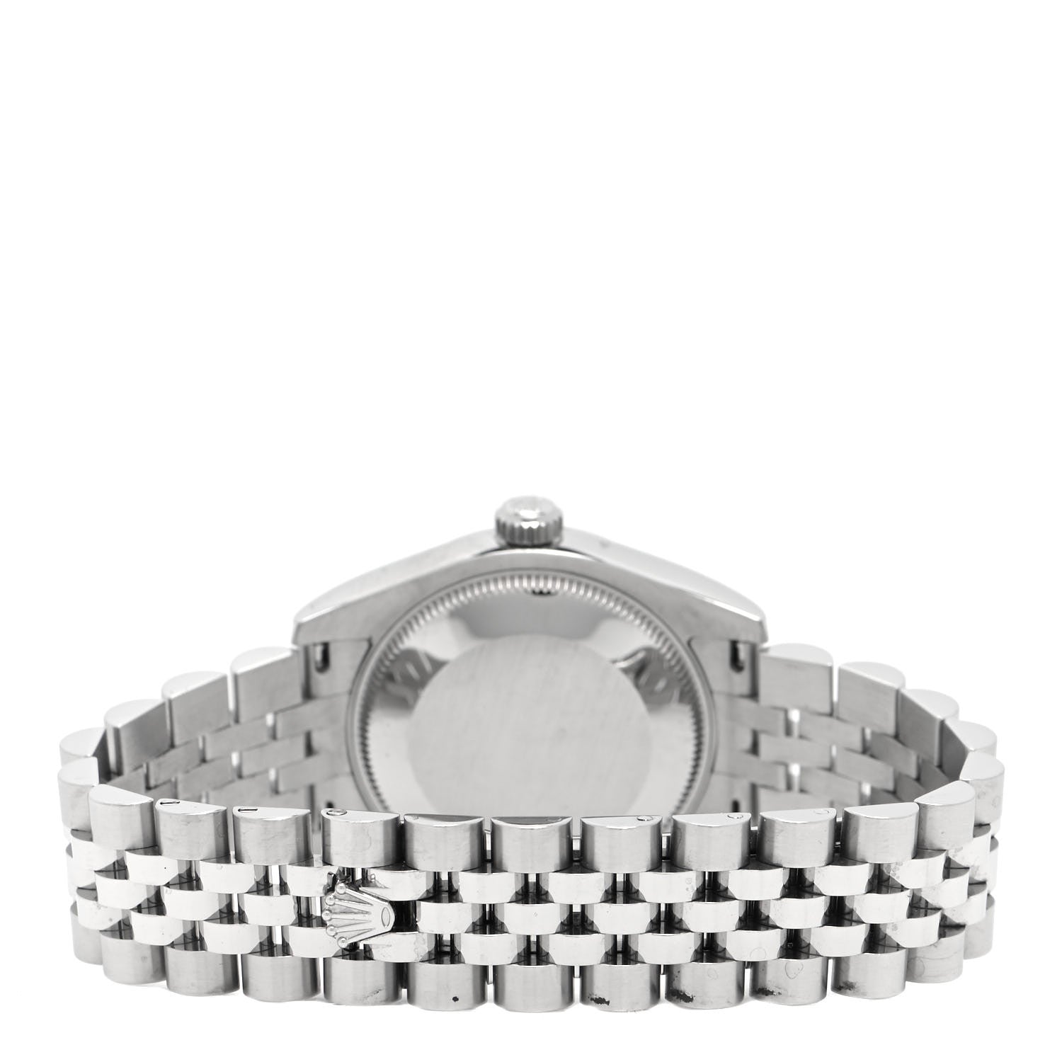 Rolex Stainless Steel 31mm Oyster Perpetual Datejust Watch Rhodium Flowers 178240 3 of 5
