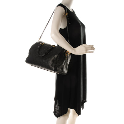 Louis Vuitton Empreinte Speedy Bandouliere 30 Black 2 of 7