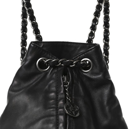 Chanel Calfskin Large Backpack Is Back Black 8 of 10