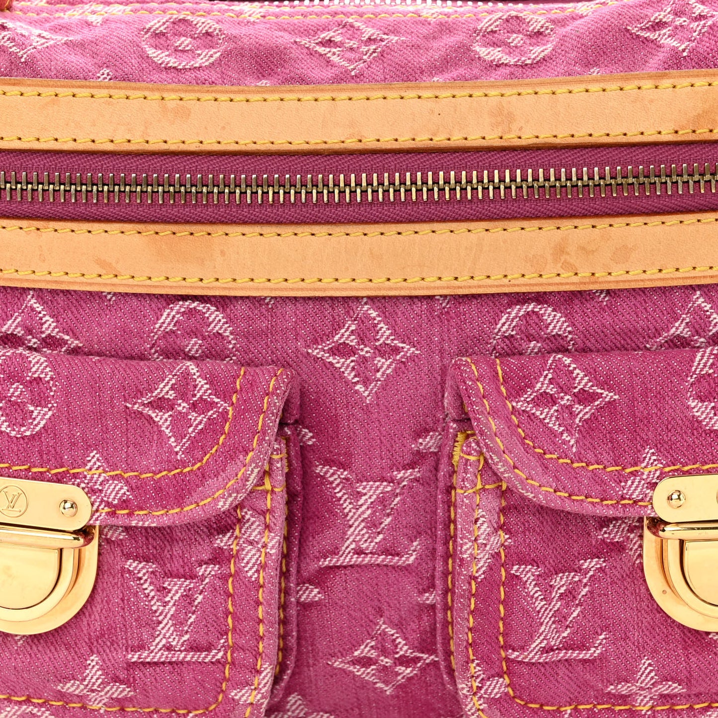 Denim Baggy PM Fuchsia