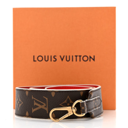 Louis Vuitton Monogram Bandouliere Shoulder Strap Red 9 of 9