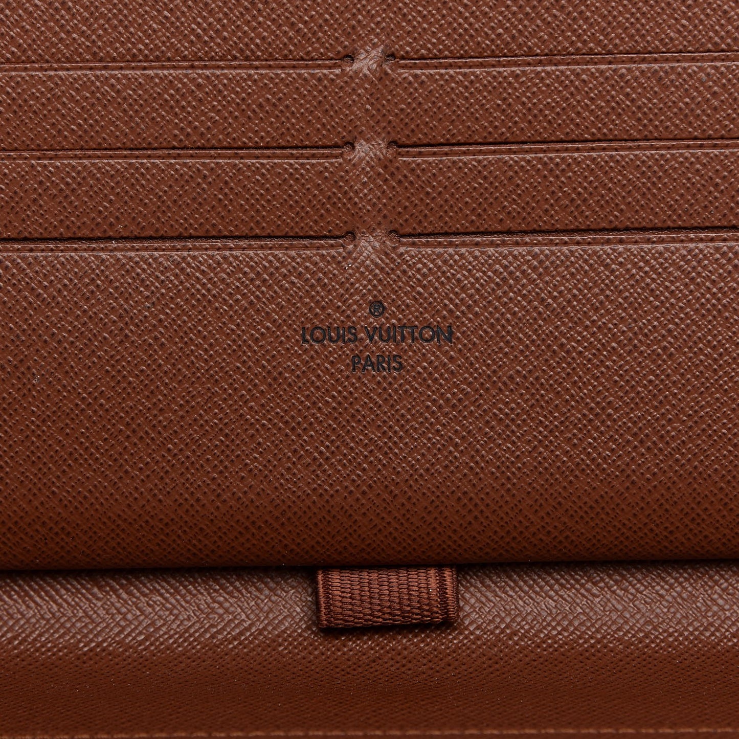 Monogram Clutch Brown