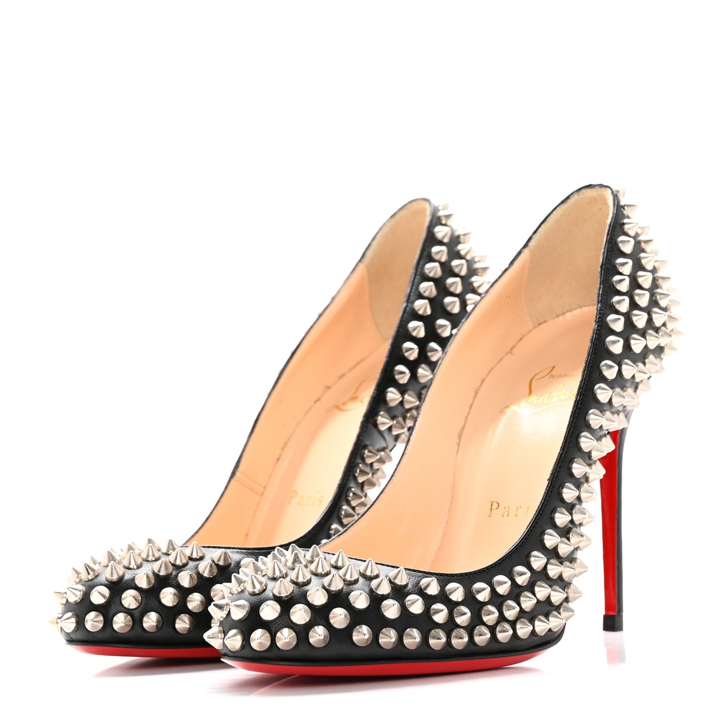 Nappa Fifi Spikes 100 Pumps 36 Black