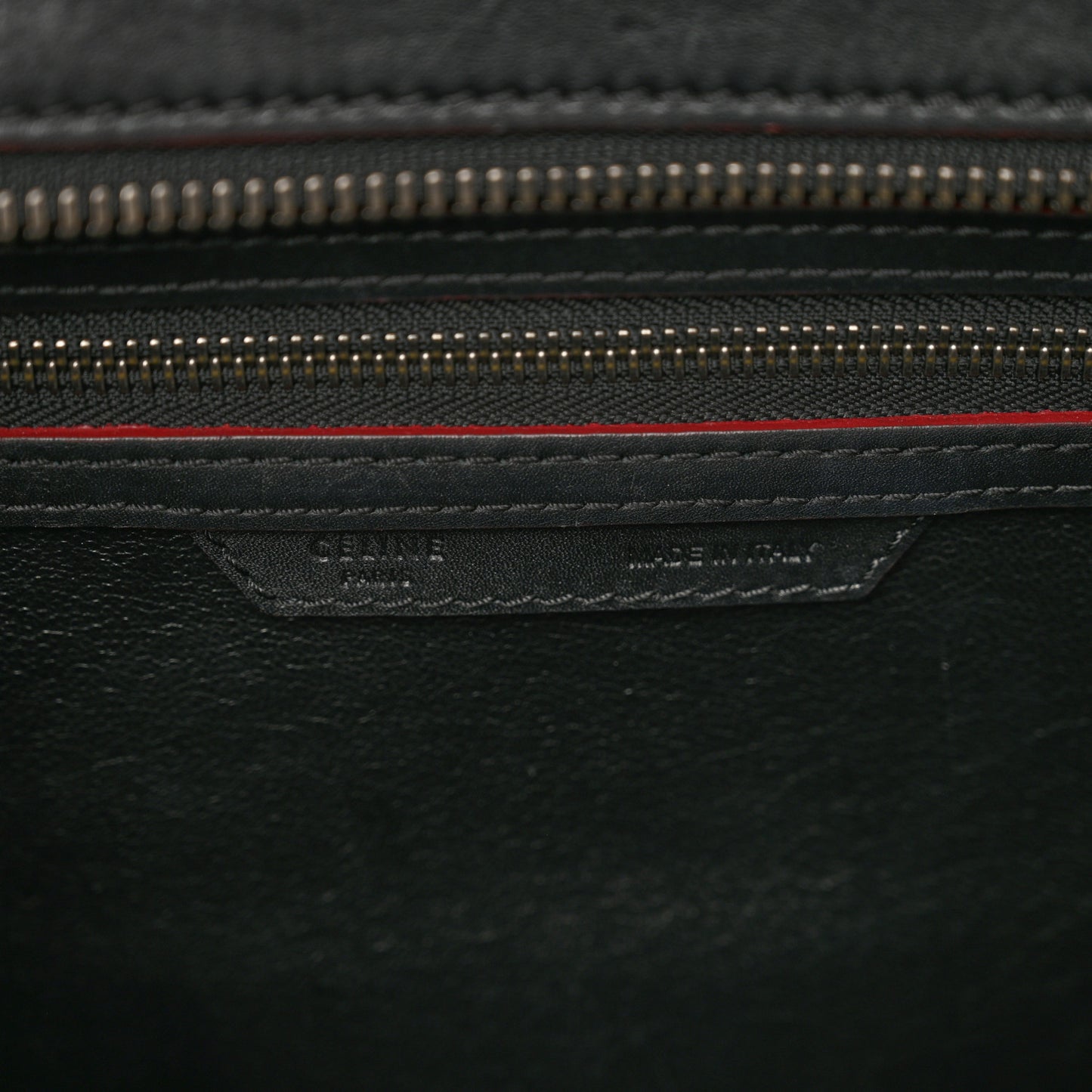 Smooth Calfskin Micro Luggage Black