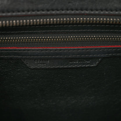 Celine Smooth Calfskin Micro Luggage Black 7 of 11