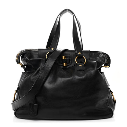 Saint Laurent Calfskin Muse Messenger Bag Black 1 of 12