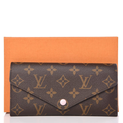 Louis Vuitton Monogram Josephine Wallet Rose Ballerine 9 of 9