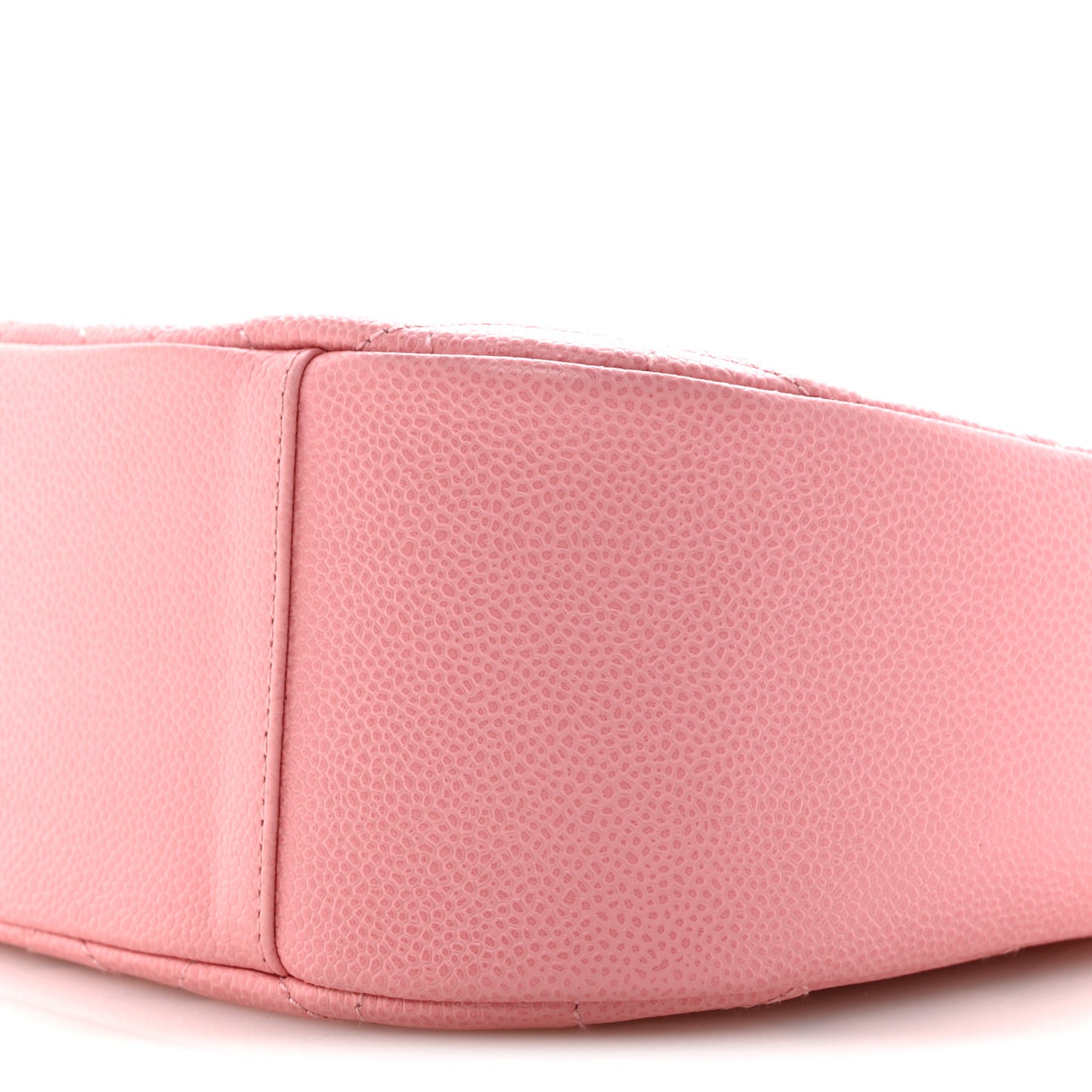 Caviar Quilted Timeless CC Shoulder Bag Pink