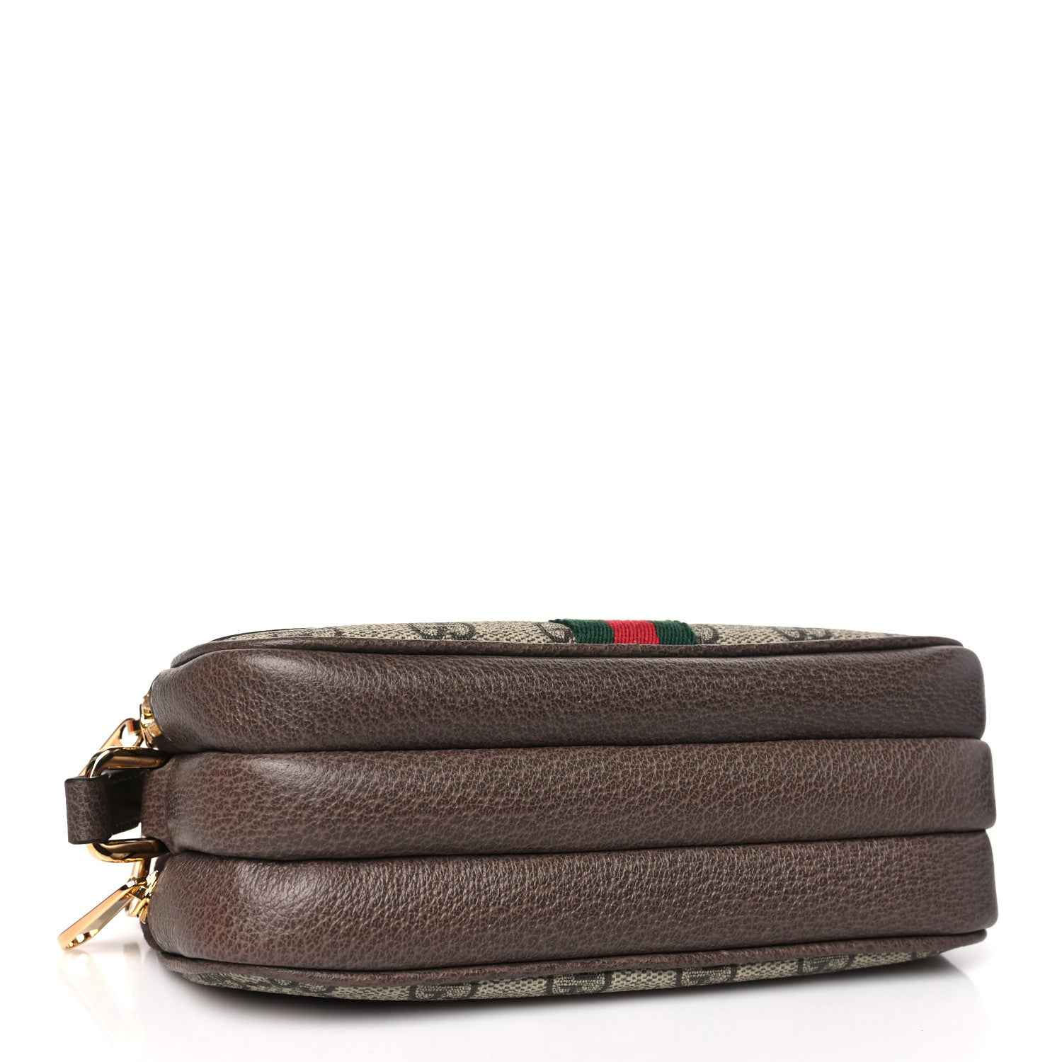 Gucci GG Supreme Monogram Web Mini Ophidia GG Bag Brown 5 of 11