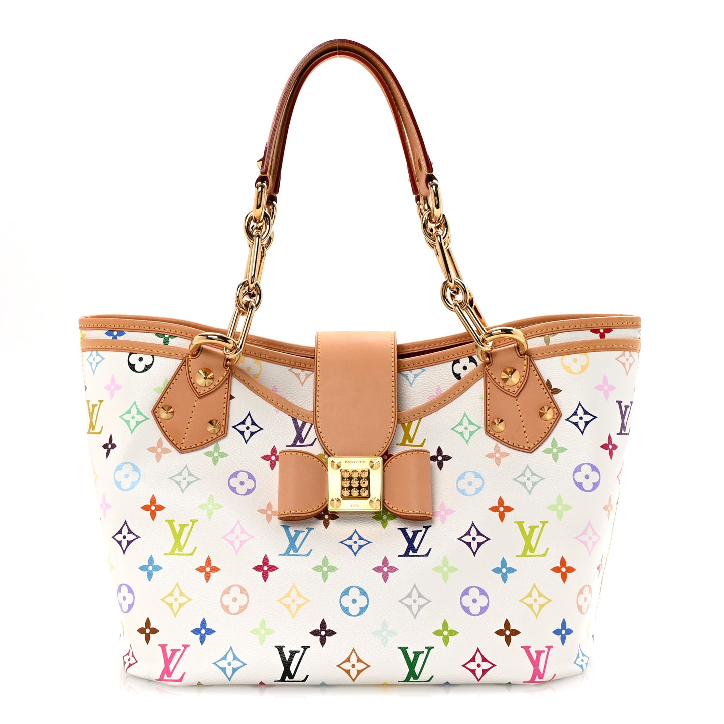 Monogram Multicolor Annie MM White
