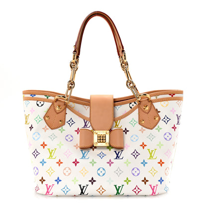 Louis Vuitton Monogram Multicolor Annie MM White 1 of 9