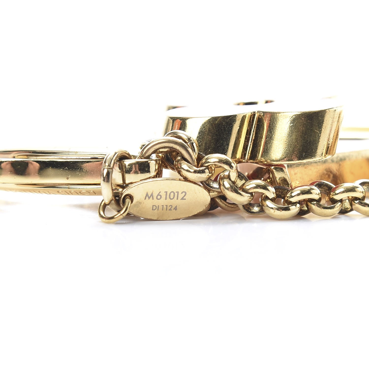 Louis Vuitton Fleur De Monogram Bag Charm Pink 4 of 4