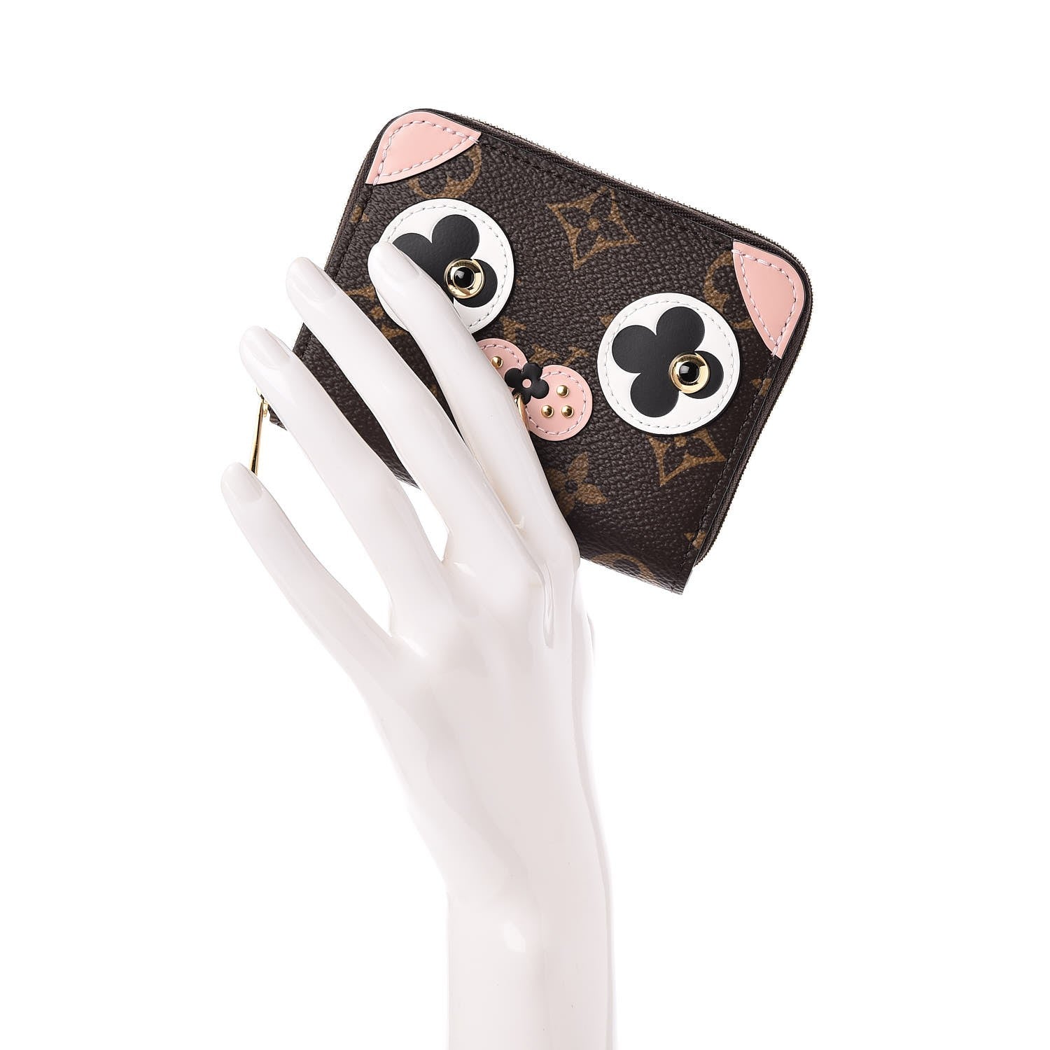 Louis Vuitton Monogram Valentine Dog Zippy Coin Purse 2 of 8