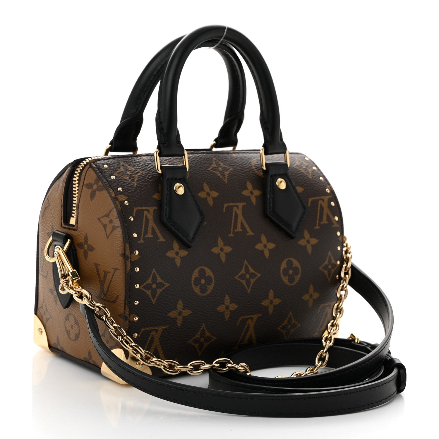 Louis Vuitton Reverse Monogram Speedy Trunk 20 3 of 9