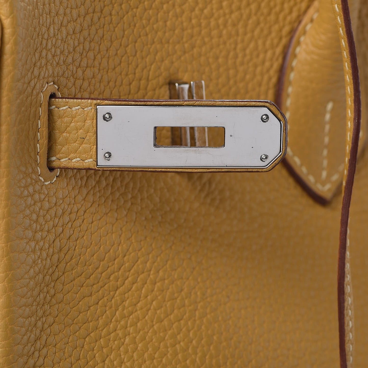 Taurillon Clemence Birkin 35 Curry