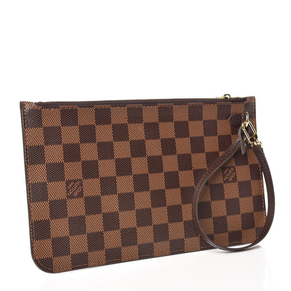 Louis Vuitton Damier Ebene Neverfull MM GM Pochette 3 of 7