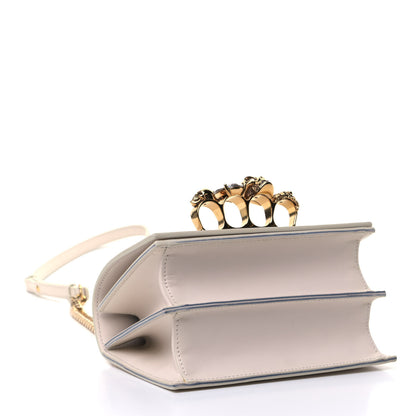 Alexander McQueen Calfskin Knuckle Crossbody Off White 3 of 5